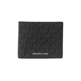 Men Cooper Logo Billfold Wallet With Passcase - Black