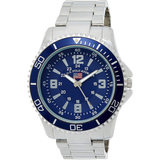 U.S. Polo Assn. Men's US8621AZ Analog Display Analog Quartz Silver Watch