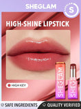 High shine lipstick - high key