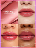 High shine lipstick - high key