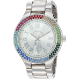 U.S. Polo Assn. Women's USC40137 Analog Display Quartz Silver Watch