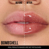 Faux Filler Shiny Non-Sticky Lip Gloss - Bombshell