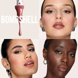 Faux Filler Shiny Non-Sticky Lip Gloss - Bombshell