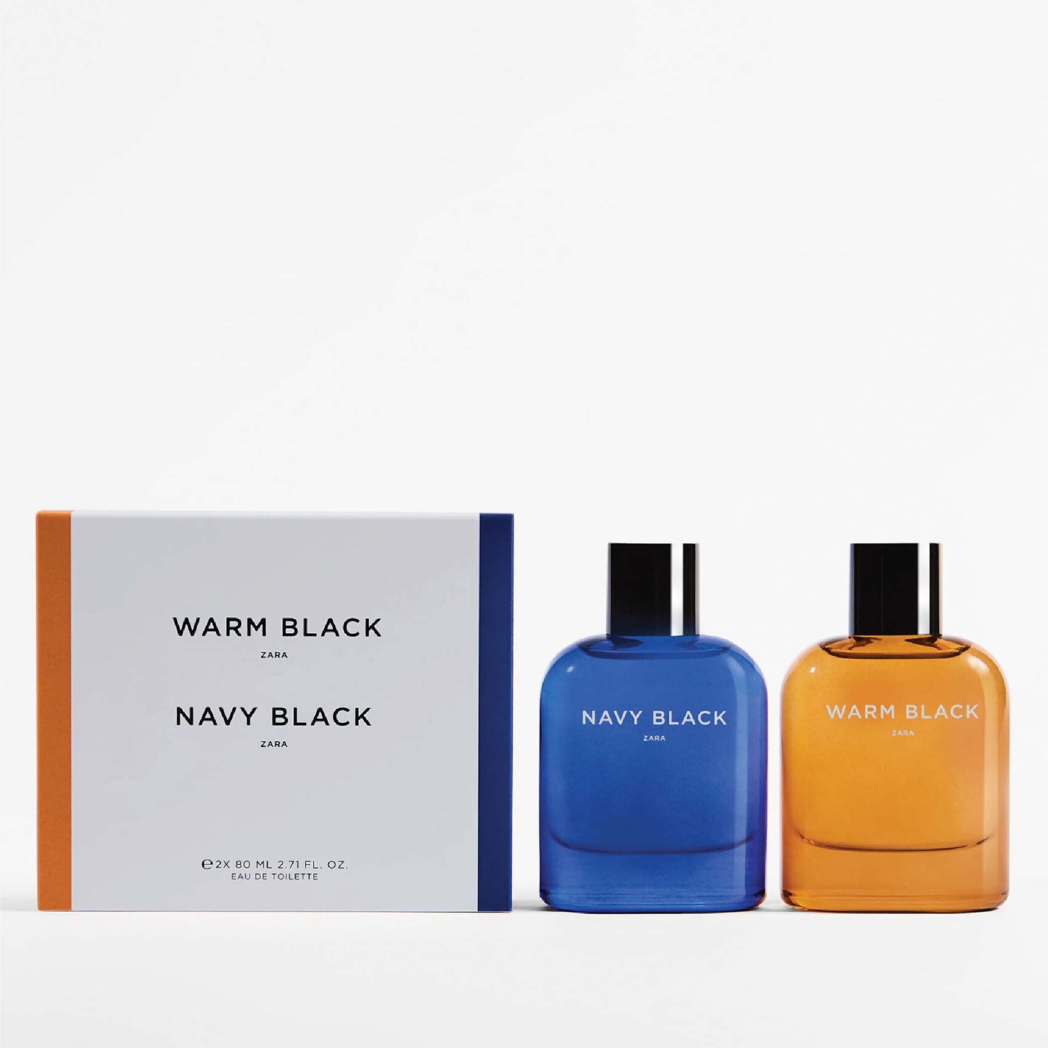 Zara navy black discount perfume