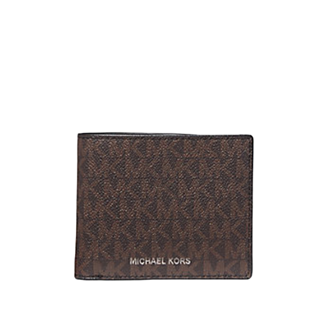 Cooper Logo Billfold Wallet With Coin Pouch (Brown Logo) – Fashion Avenue